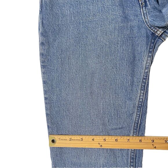 Abercrombie Fitch Jeans Women 25/0 Blue The 90s Straight Ultra High Rise - Picture 9 of 12
